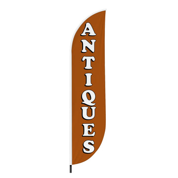 ANTIQUES FEATHER FLAG