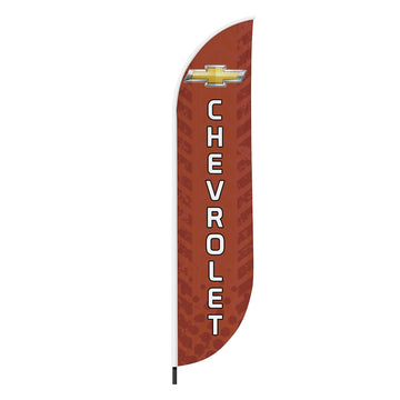 CHEVROLET 2 FEATHER FLAG