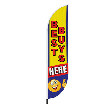 BEST BUYS FEATHER FLAG