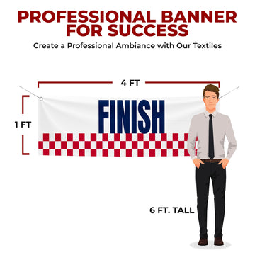 FINISH LINE 2 LARGE BANNER