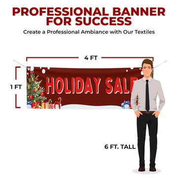 HOLIDAY SALE LARGE BANNER