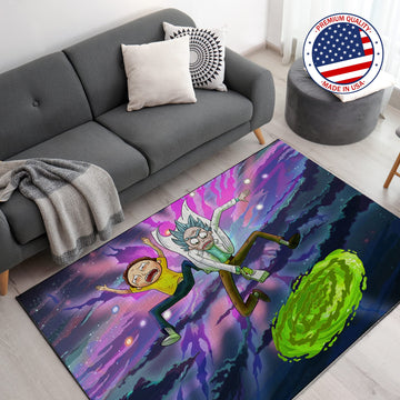 Rick & Morty Customized Rug (62x40inch)