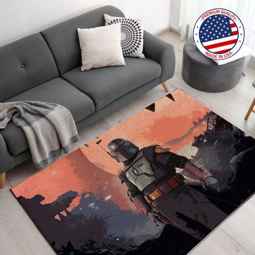 Star-Wars Bobba Fett Customized Rug (62x40inch)