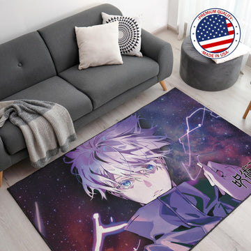 Satoru Gojo Customized Rug (62x40inch)
