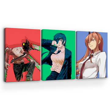 CHAINSAW MAN WALL CANVAS