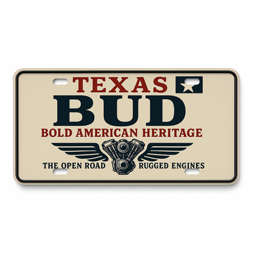CUSTOM VEHICLE PLATE