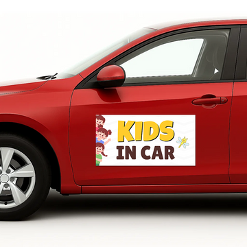 KIDS IN CAR SHEET