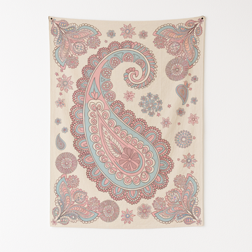 PASTEL PAISLEY TAPESTRY