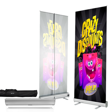 CRAZY DISCOUNTS BANNER RETRACTABLE