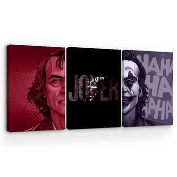 JOKER THE MOVIE WALL CANVAS