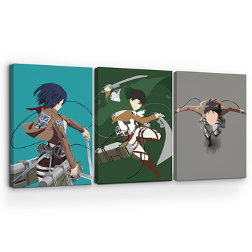 ATTACK ON TITAN WALL CANVAS