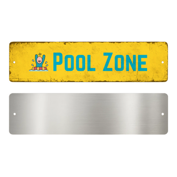 POOL ZONE SIGN