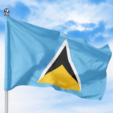 SAINT LUCIA FLAG