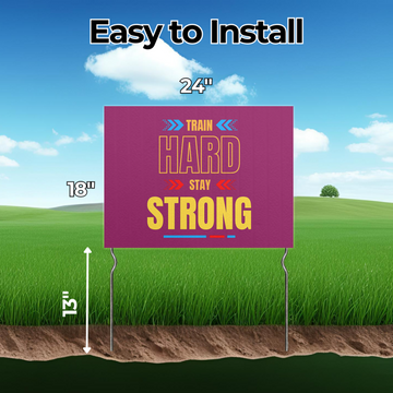 The Ultimate Guide to Designing Your Own Custom Yard Sign