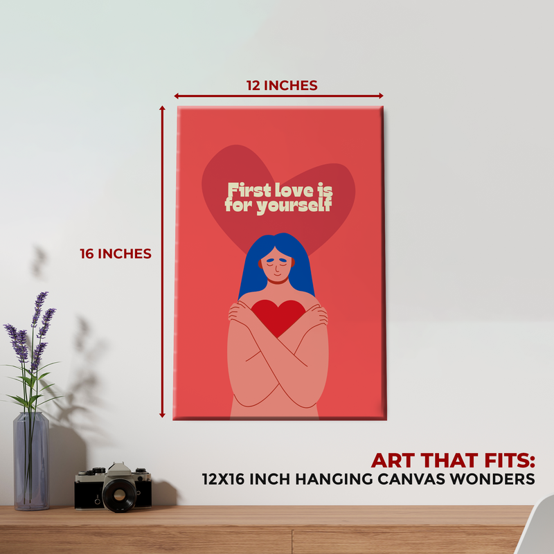 SELF LOVE DECOR CANVAS