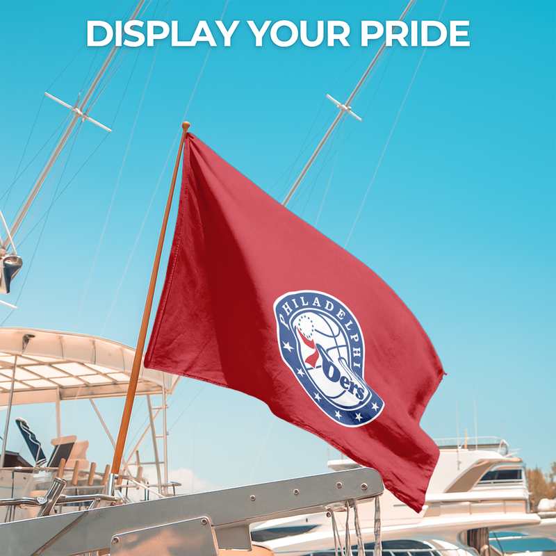 PHILADELPHIA 76ERS FLAG