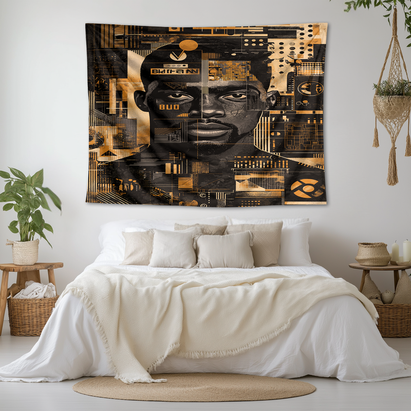 BLACK EXCELLENCE LEGACY WALL TAPESTRY