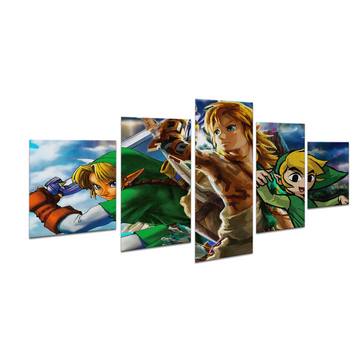 THE LEGEND OF ZELDA LINK WALL CANVAS