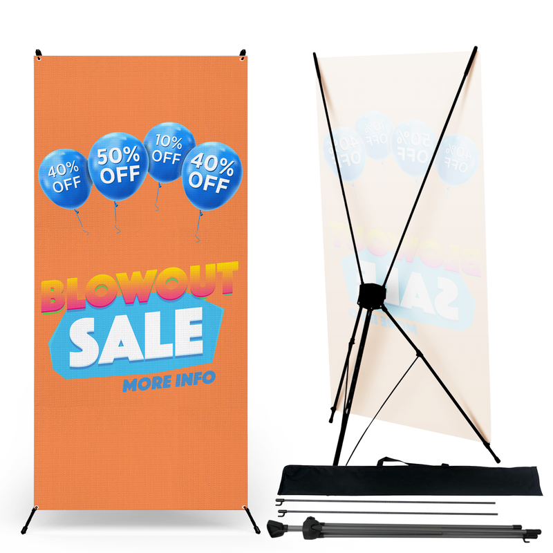 BLOWOUT SALE X-BANNER