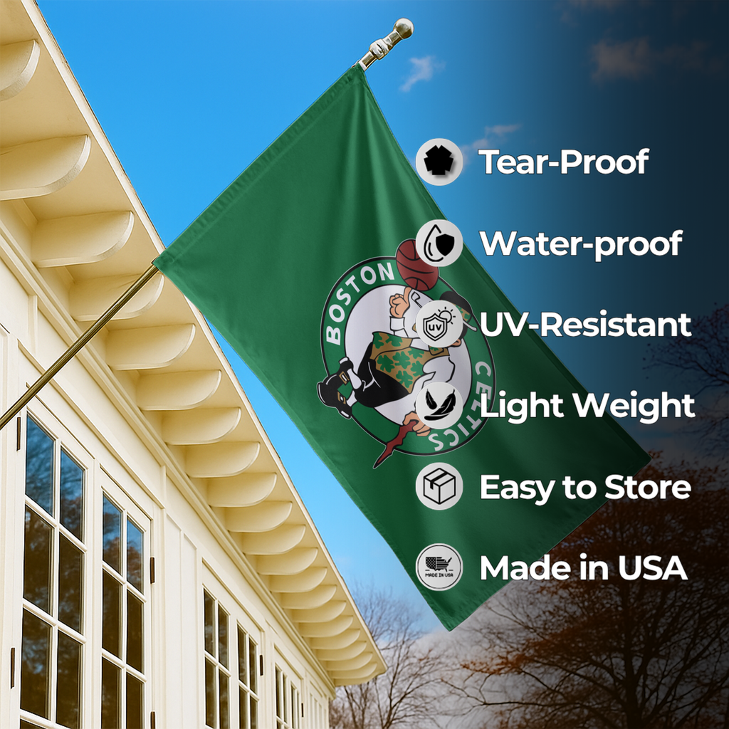 BOSTON CELTICS FLAG