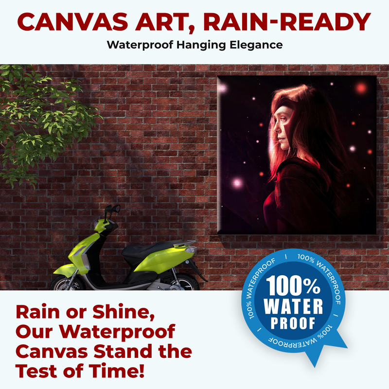 SCARLET WITCH WALL CANVAS DECOR