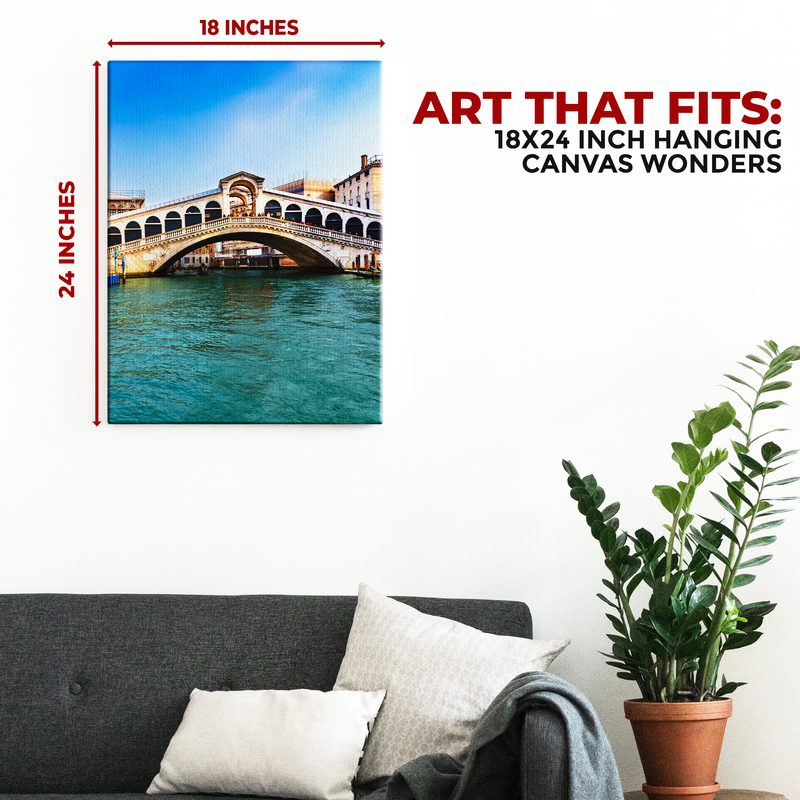 RIALTO BRIDGE CANVAS DECOR