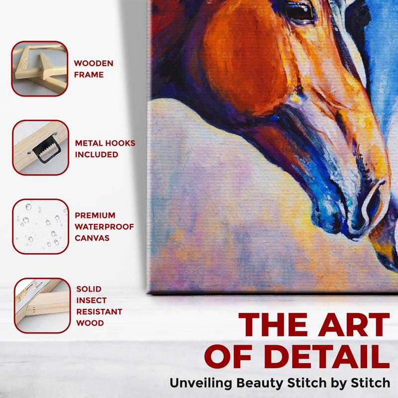 HORSES DECOR CANVAS
