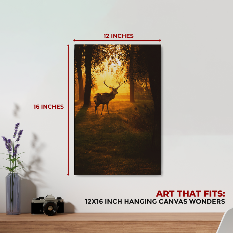 DEER DECOR CANVAS