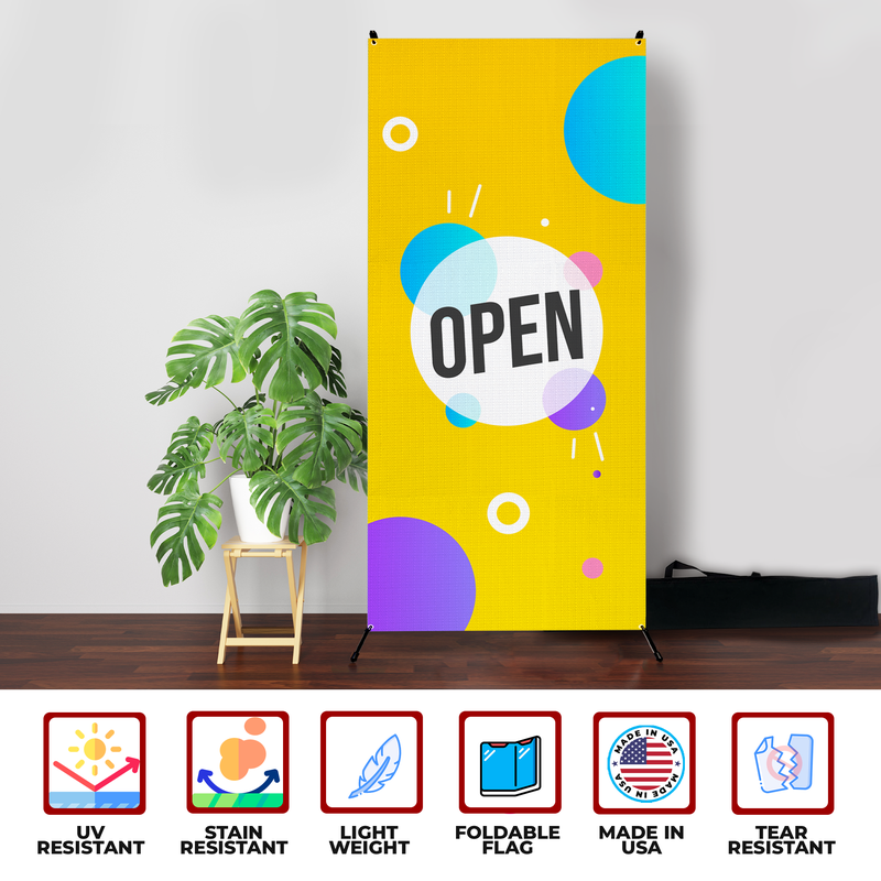 OPEN X-BANNER
