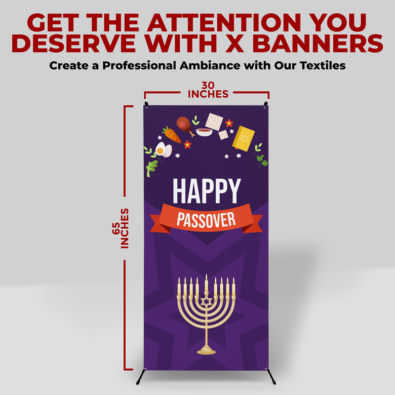 HAPPY PASSOVER X-BANNER
