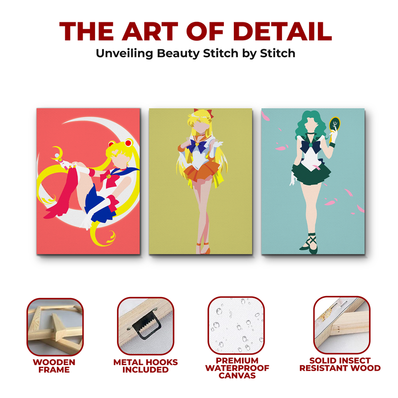 SAILOR MOON WALL CANVAS
