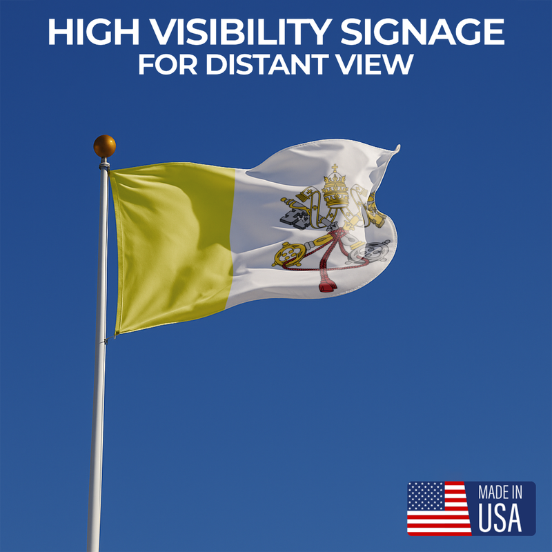 VATICAN CITY FLAG