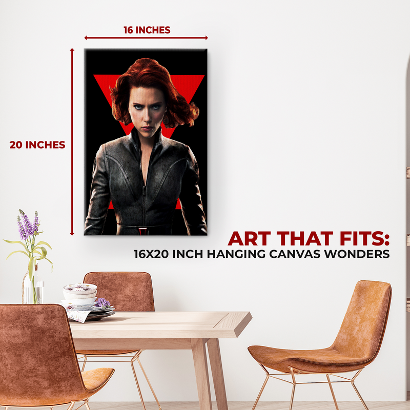 BLACK WIDOW WALL CANVAS DECOR