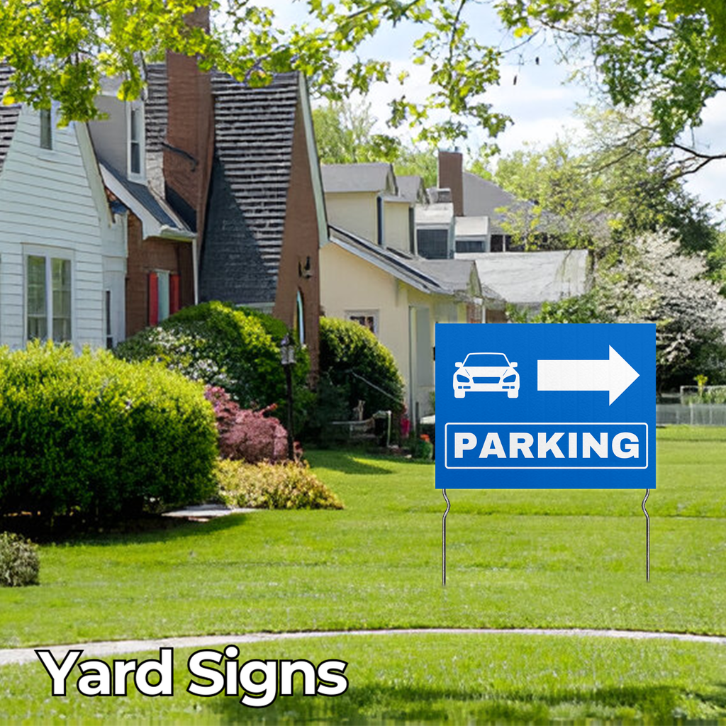 PARKING YARD SIGN