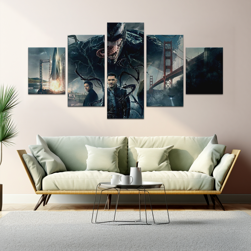 VENOM THE MOVIE WALL CANVAS
