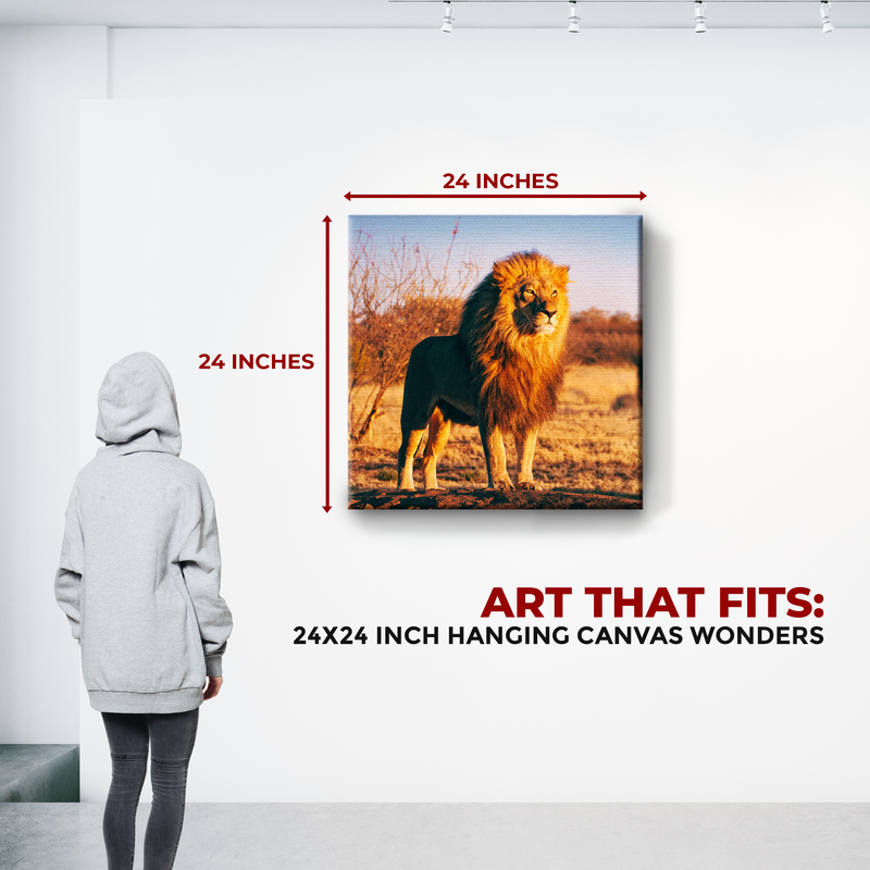 LION CANVAS DECOR