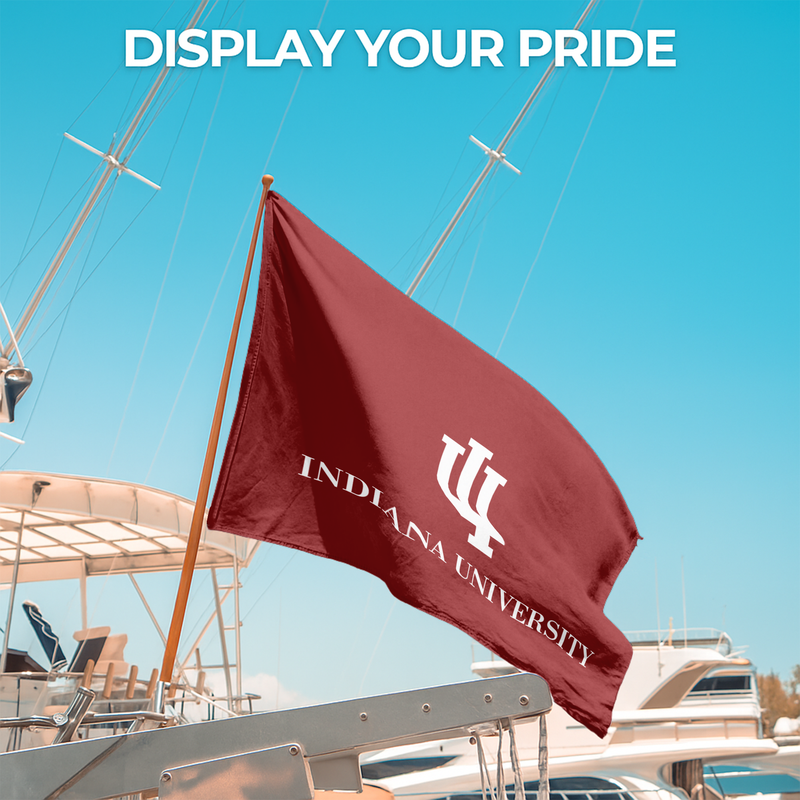 INDIANA UNIVERSITY FLAG
