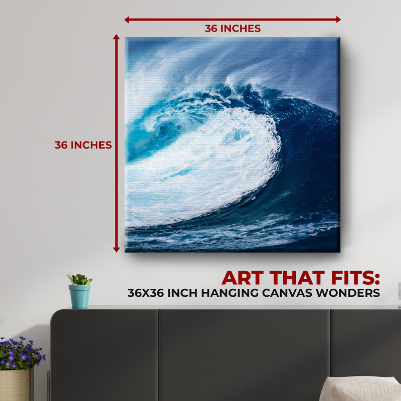 TSUNAMI WALL CANVAS DECOR