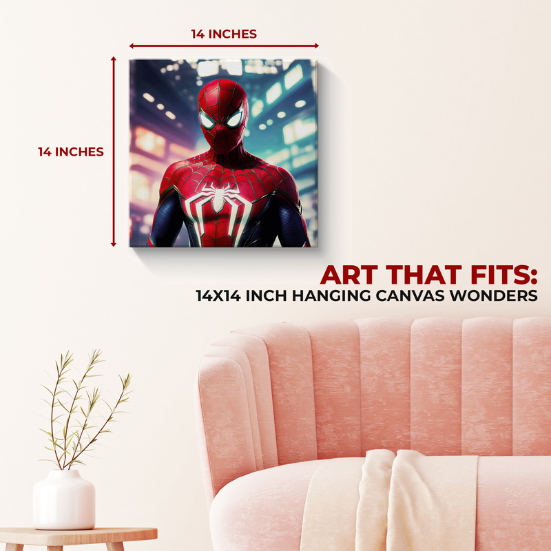 SPIDER-MAN WALL CANVAS DECOR