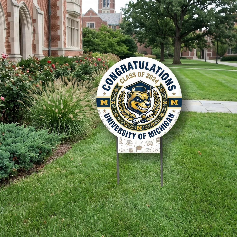 Shape-Cut Yard Signs