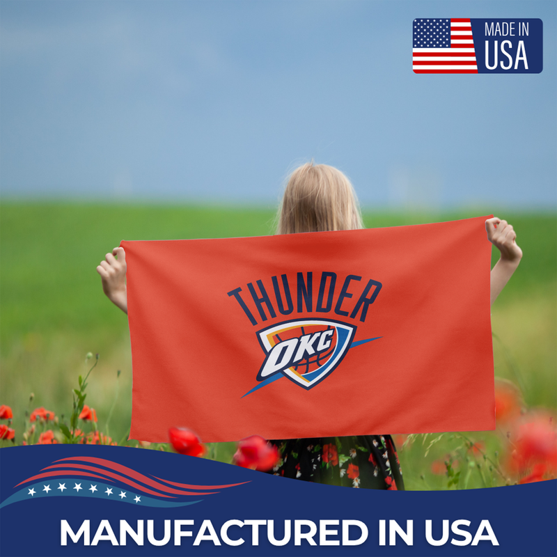 OKLAHOMA CITY THUNDER FLAG