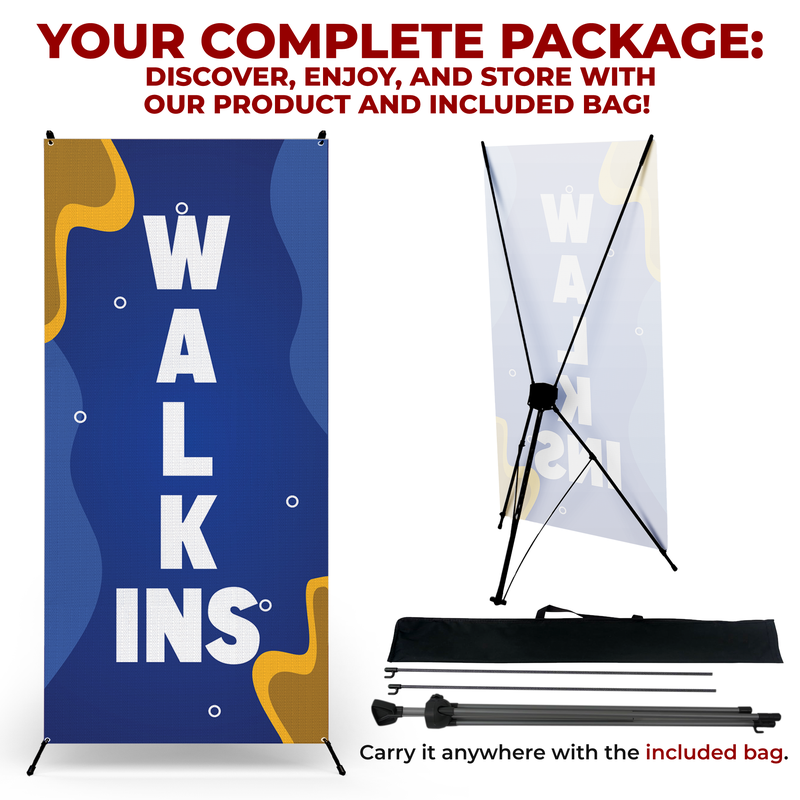 WALKINS X-BANNER