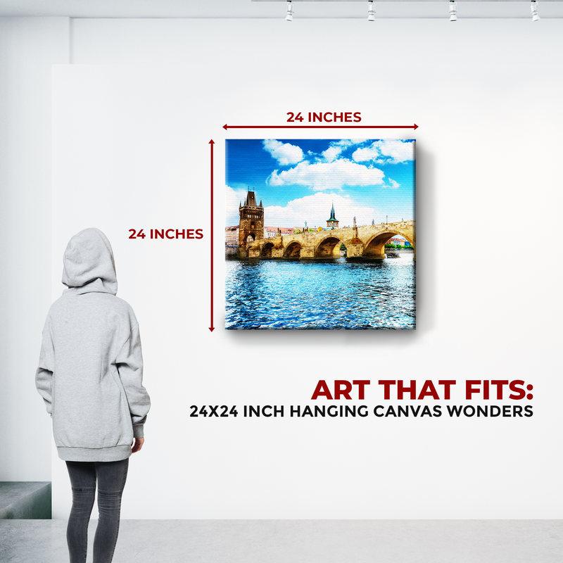 CHARLES BRIDGE PRAGUE CANVAS DECOR