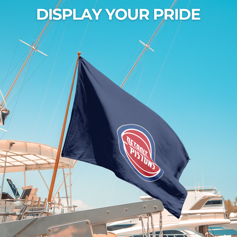 DETROIT PISTONS FLAG