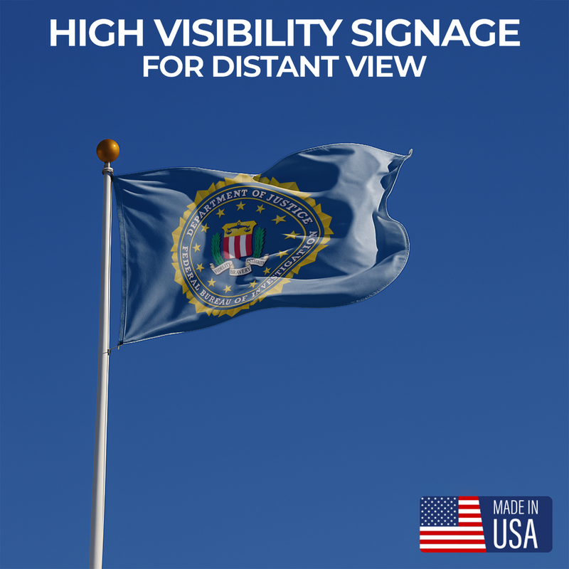 FEDERAL BUREAU OF INVESTIGATION FLAG