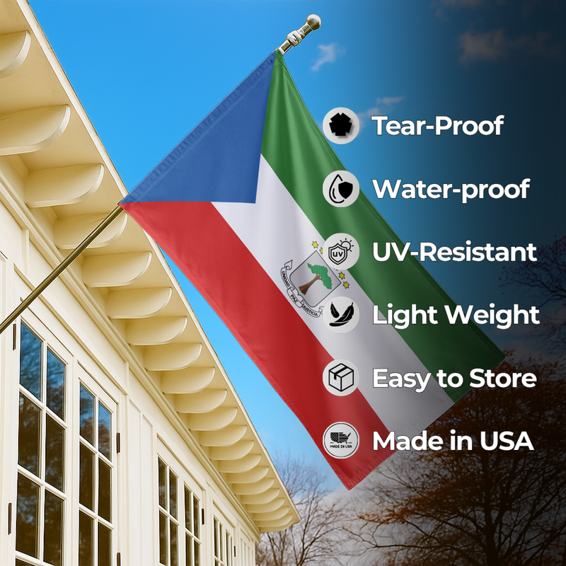 EQUATORIAL GUINEA FLAG
