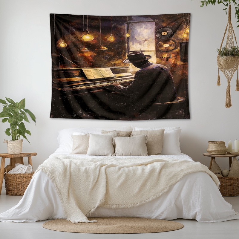 SOUL MUSIC NOSTALGIA WALL TAPESTRY