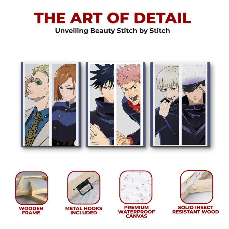 JUJUTSU KAISEN WALL CANVAS