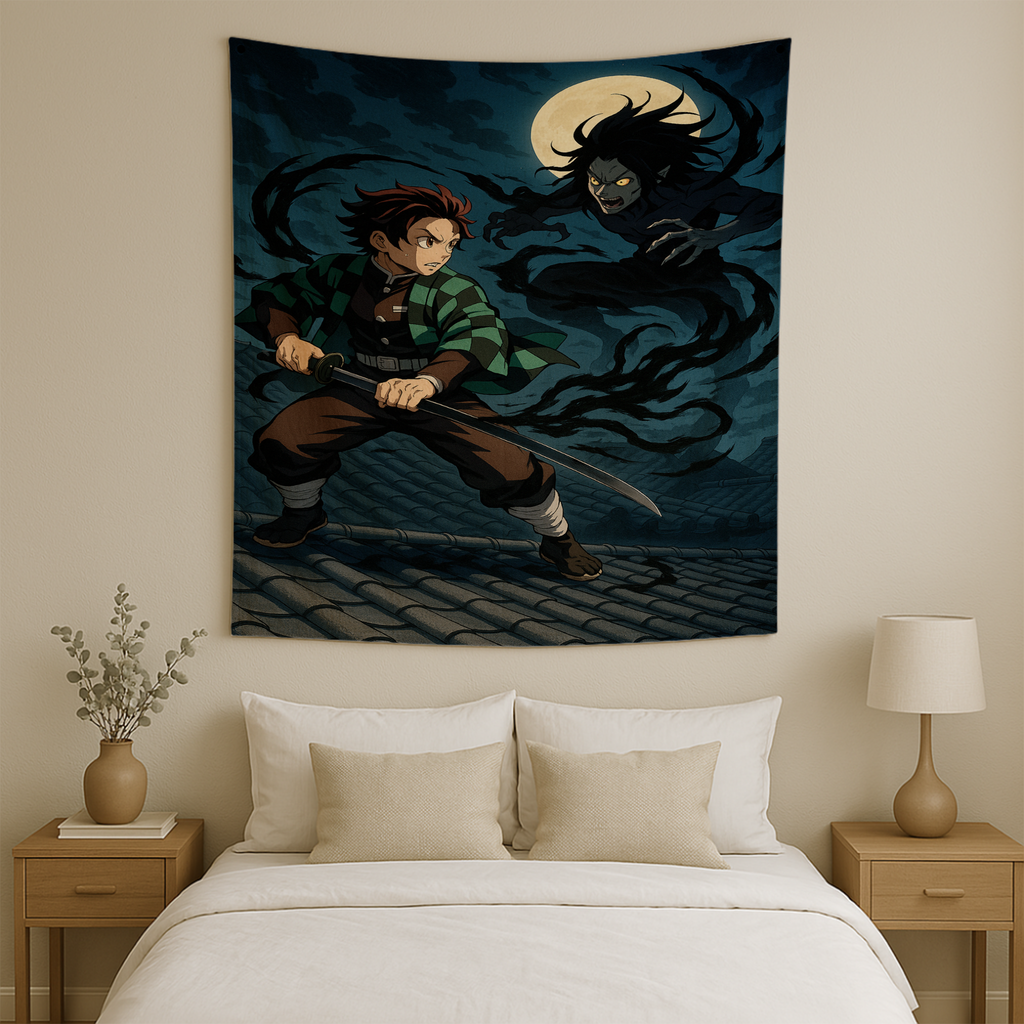 DEMON SLAYER: SHADOW BATTLE WALL TAPESTRY