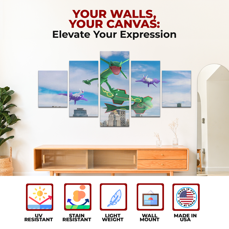 POKEMON GO WALL CANVAS
